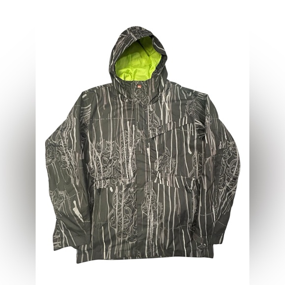 Quiksilver Men’s Renegade QuikTech Utility Collection Snow Rain Jacket L